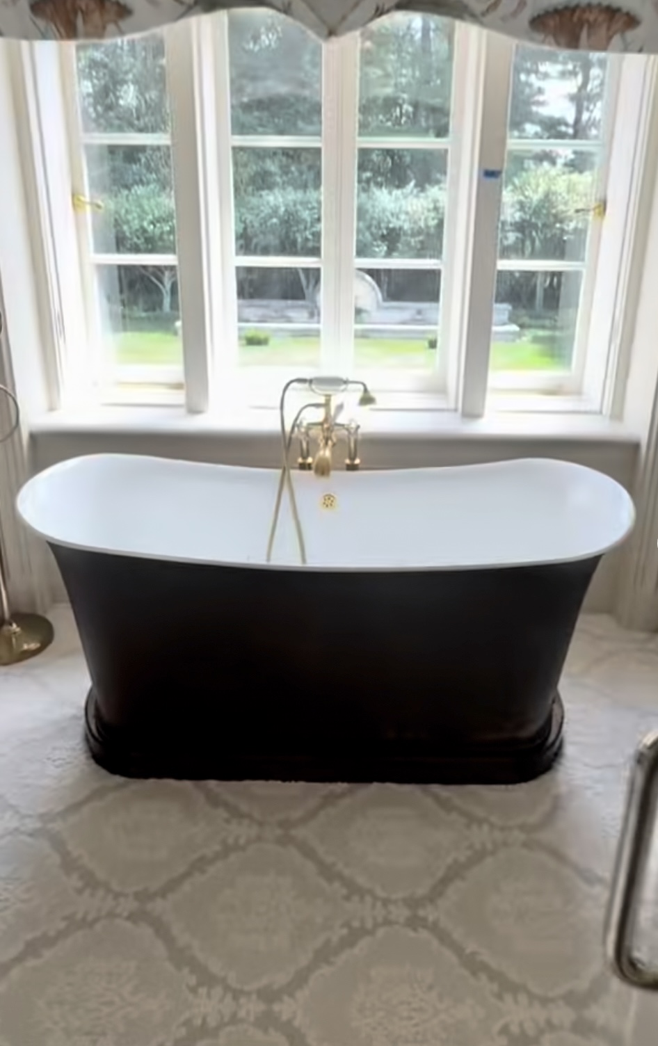 Custom Cast Iron Tub on Wood Base